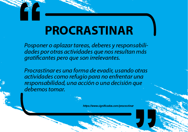 procrastinación